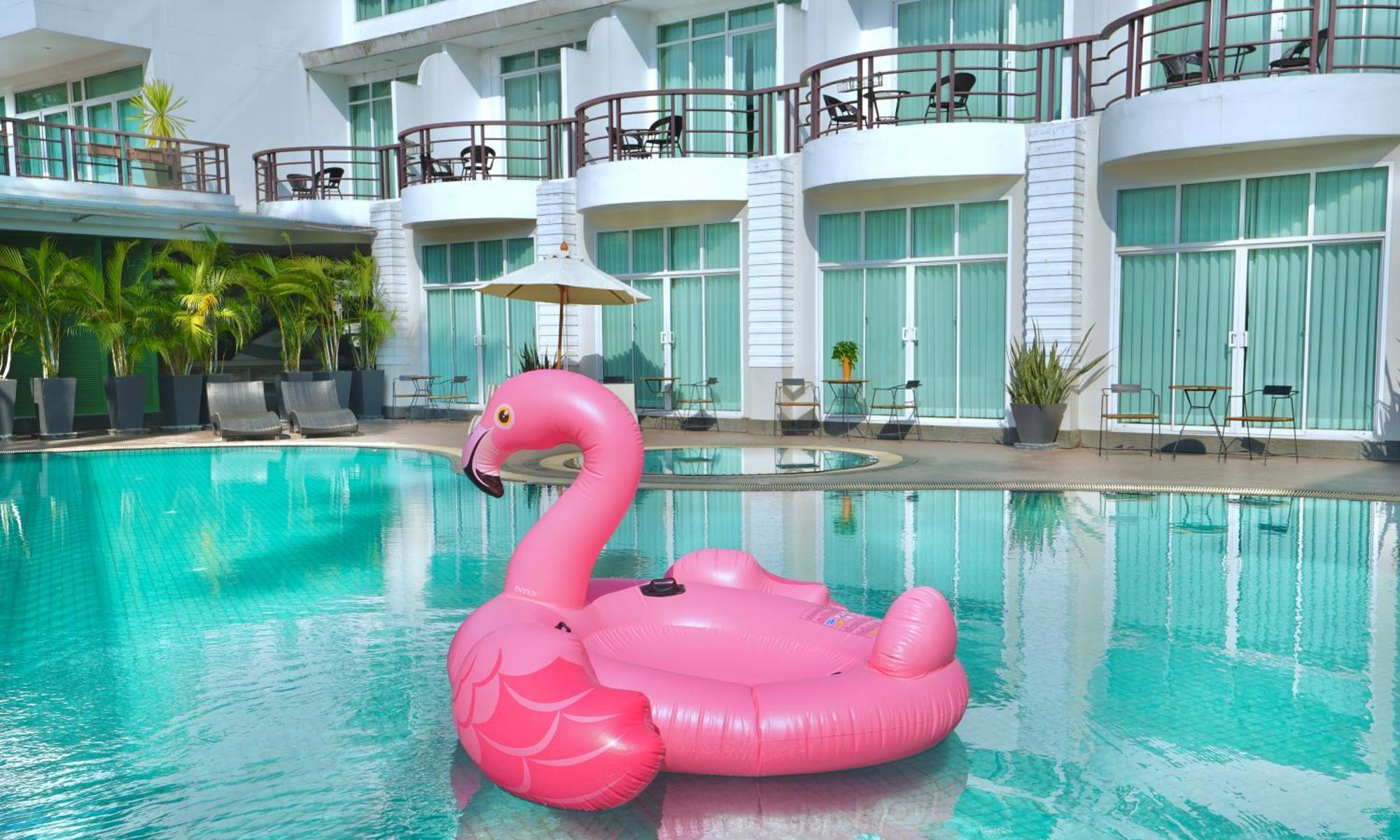 A-Te Chumphon Hotel - Sha Plus Luaran gambar