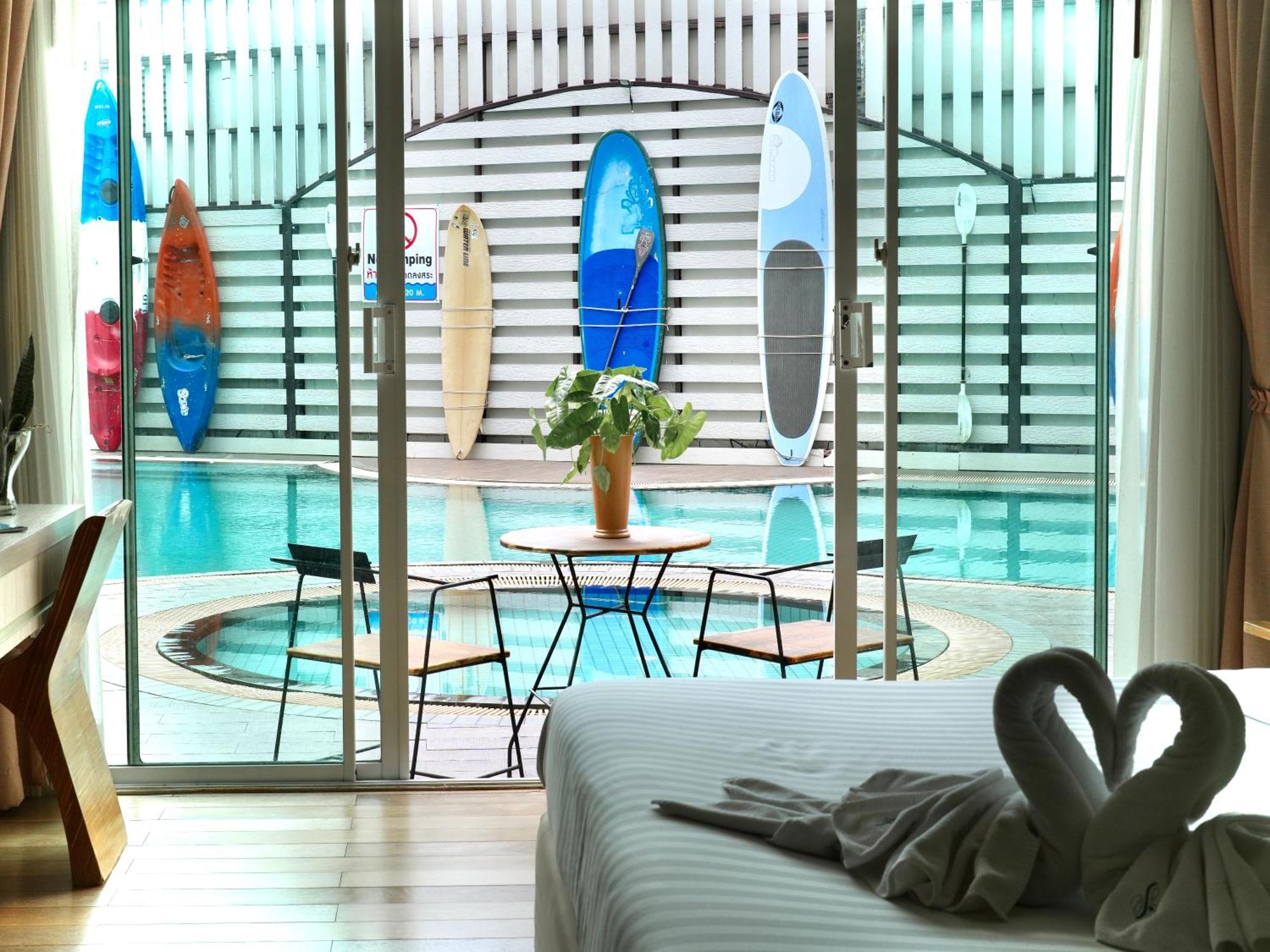 A-Te Chumphon Hotel - Sha Plus Luaran gambar