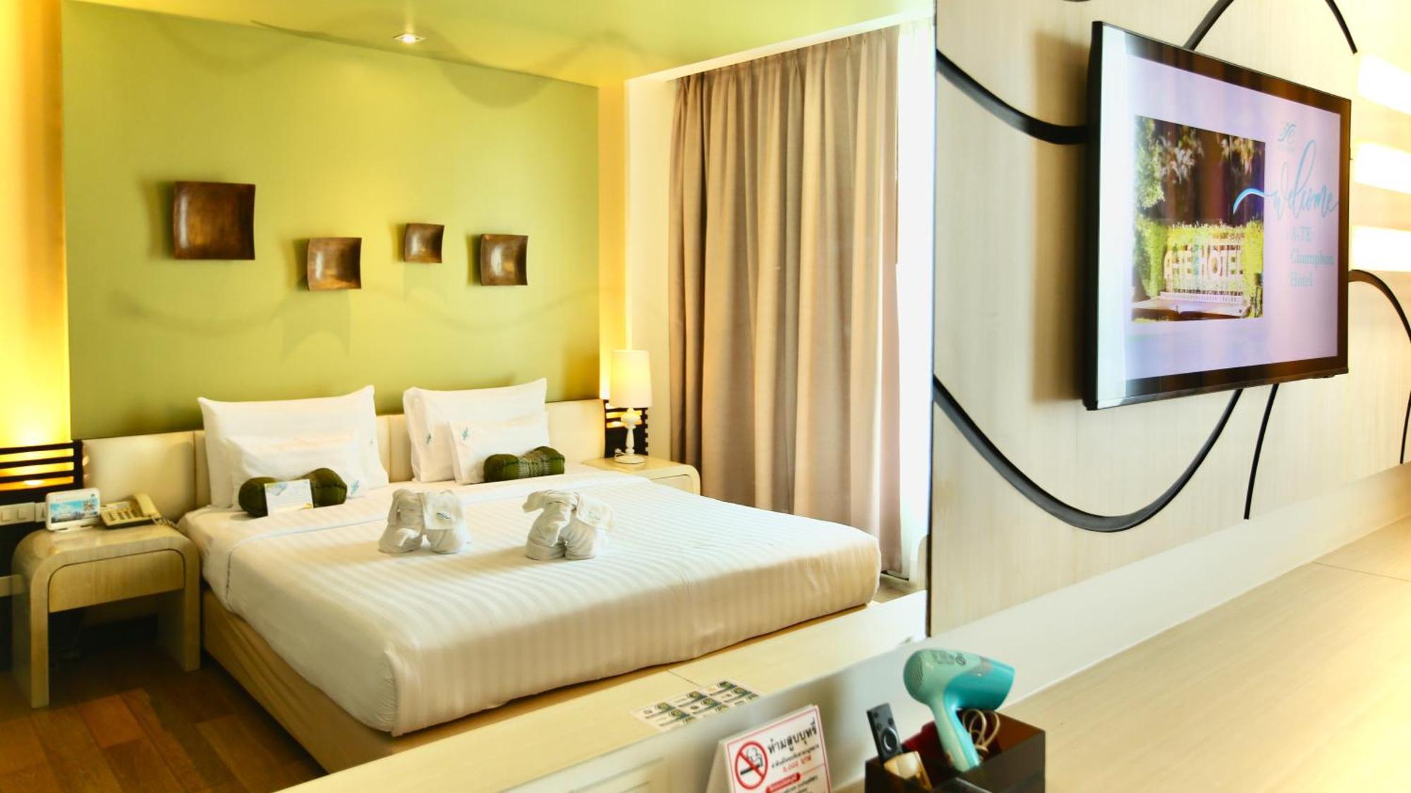 A-Te Chumphon Hotel - Sha Plus Luaran gambar